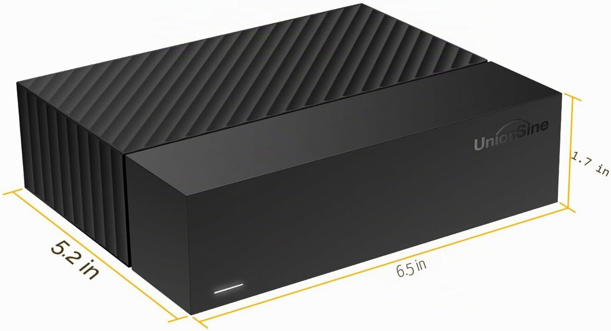 UnionSine Disco duro externo de escritorio 16TB, HDD de 3.5" US...