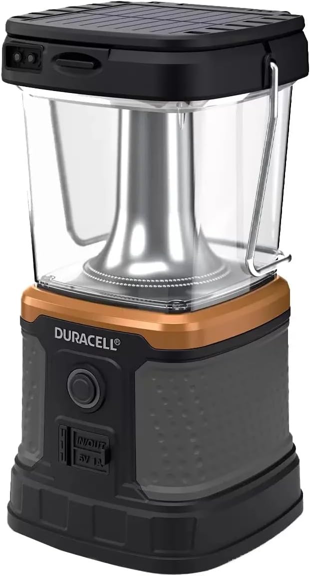 Duracell Linterna recargable Tri-Power de 3000 lúmenes con carga QI