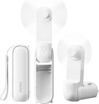 GAIATOP Ventilador de Mano Portátil, Mini Ventiladores de Viaje Ple...