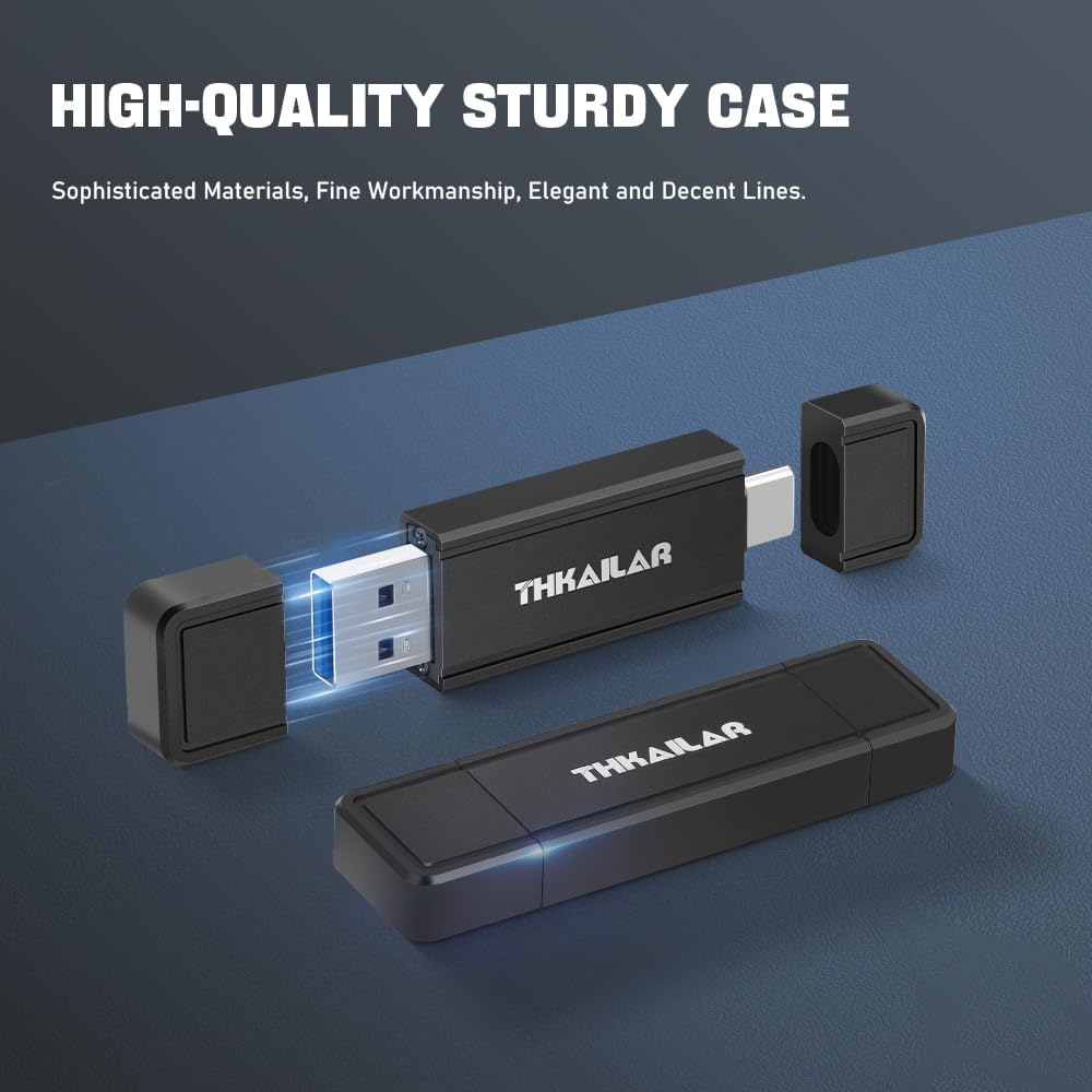 Unidad flash USB 3.2 de 1 TB, USB-C y USB-A, hasta 400 MB\/s | Cone...