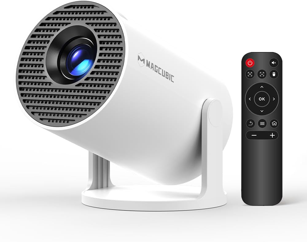 Magcubic HY300PRO Mini proyector con WiFi y Bluetooth, soporte 4K i...