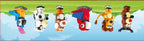 HOGOKIDS Juego de construcción de autobús escolar para