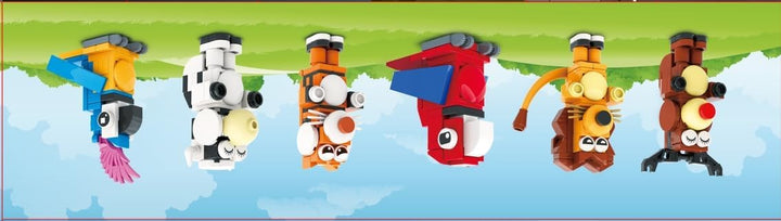 HOGOKIDS Juego de construcción de autobús escolar para