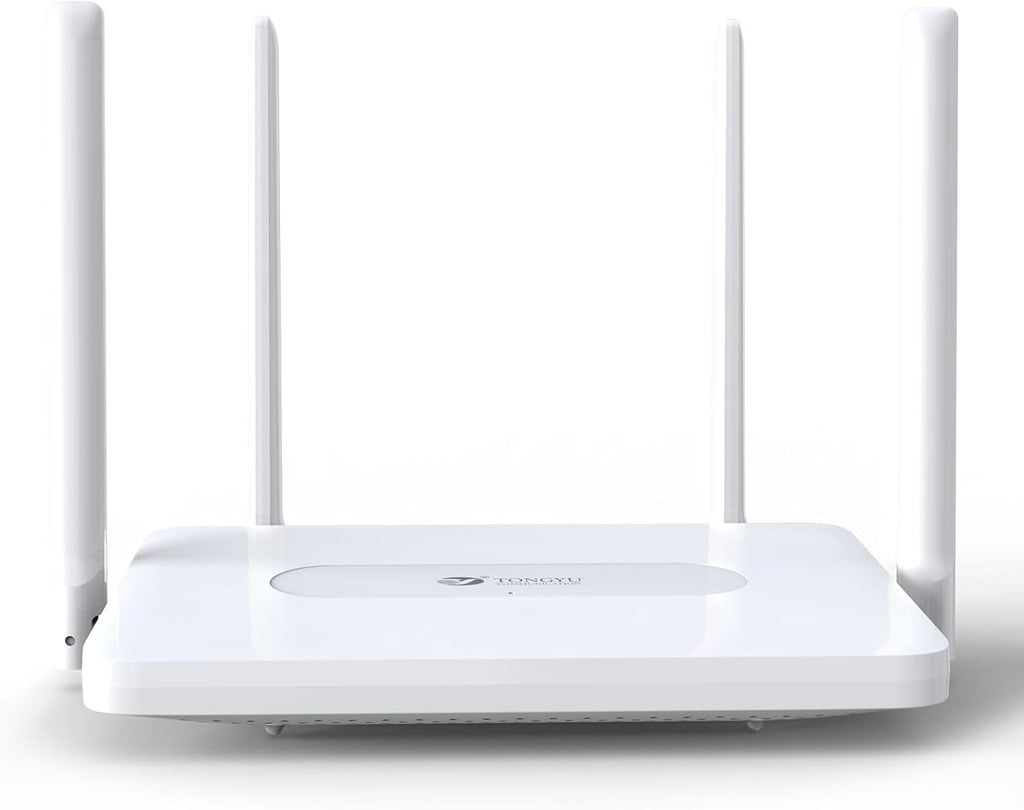 Tongyu Router AX1800 WiFi 6, router de Internet inalámbrico de doble banda de 1200 Mbps