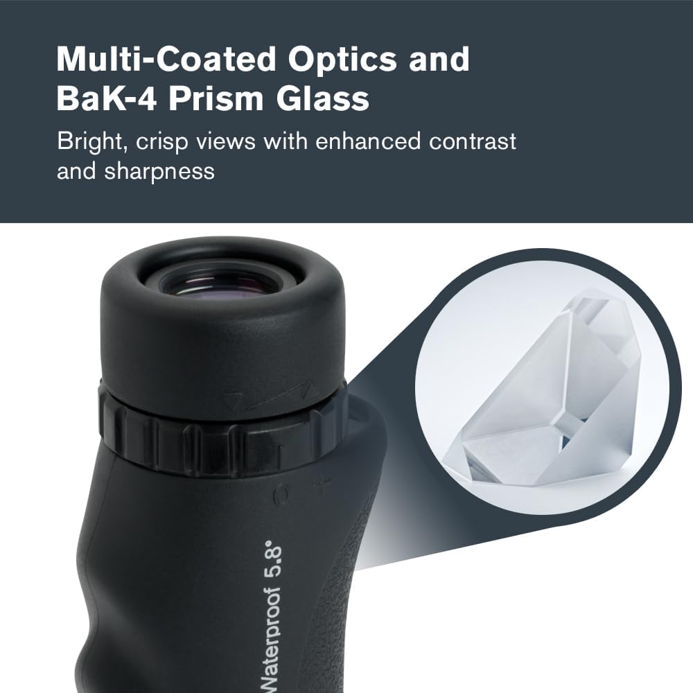 Celestron Monocular Nature 10x25 Ideal para senderismo y