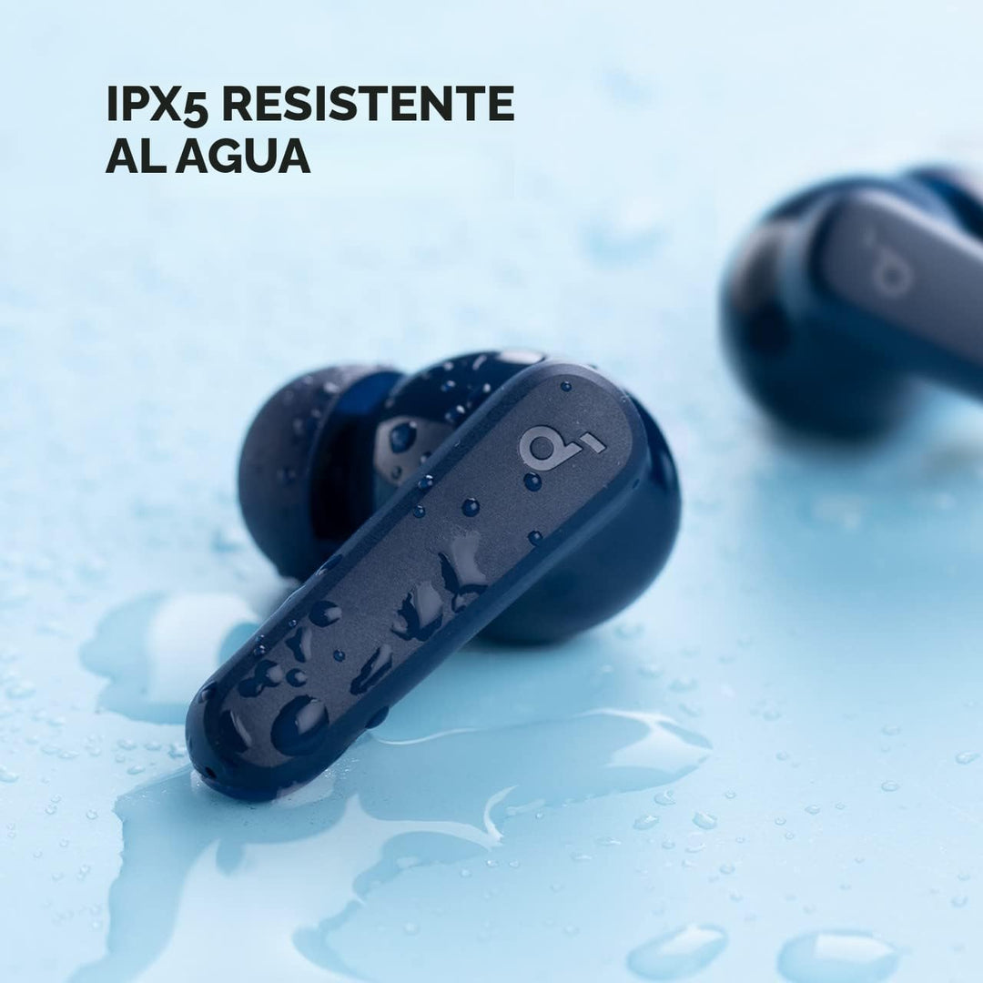 Soundcore de Anker P20i Audífonos True Wireless, controladores de 1...