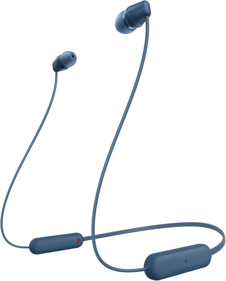 Sony WI-C100 - Auriculares inalámbricos con Bluetooth con micrófono...