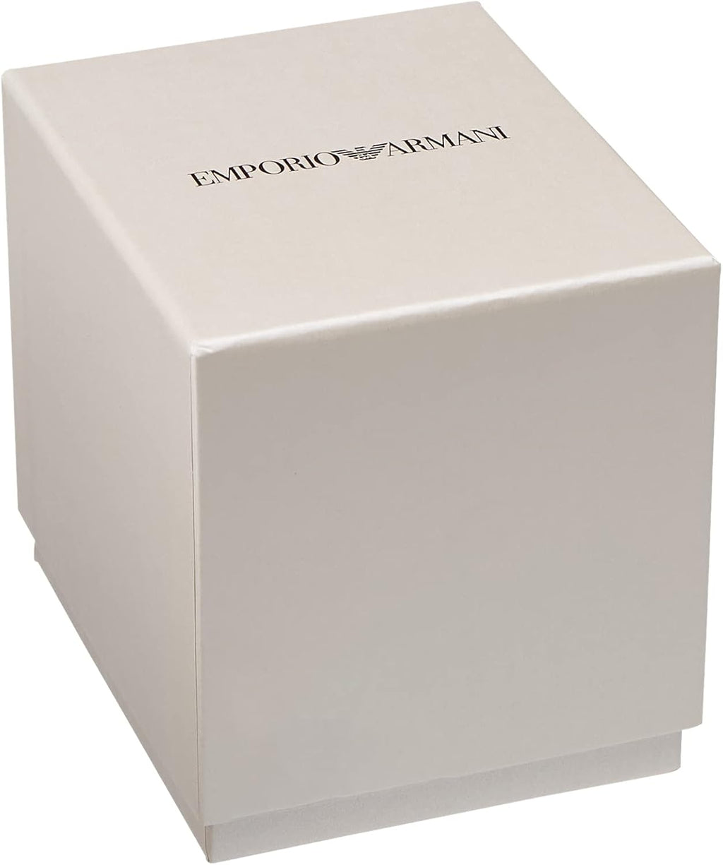 Reloj Emporio Armani para hombre de tres agujas con fecha en acero inoxidable (Modelo: AR11227)