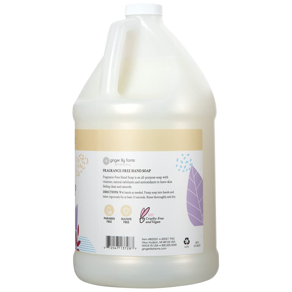 Ginger Lily Farms Botanicals - Repuesto de jabón líquido multiusos...