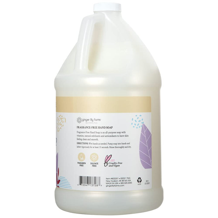 Ginger Lily Farms Botanicals - Jabón de manos natural multiusos sin...