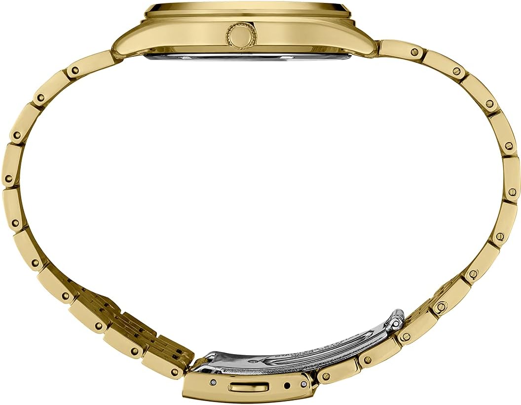 Reloj SEIKO para hombres - Esenciales - con calendario de día/fecha, caja/pulsera de acero inoxidable y resistente al agua hasta 100 m