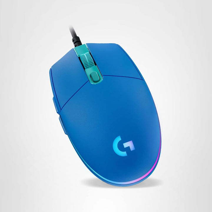 Logitech G203 - Mouse para juegos con cable, 8,000 DPI, efecto ópti...