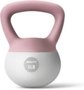 Pesas rusas suaves de 5 libras/10 libras/15 libras/20 libras/25 libras, juego de pesas rusas con agarre antideslizante suave para entrenamiento de fuerza en el gimnasio en casa