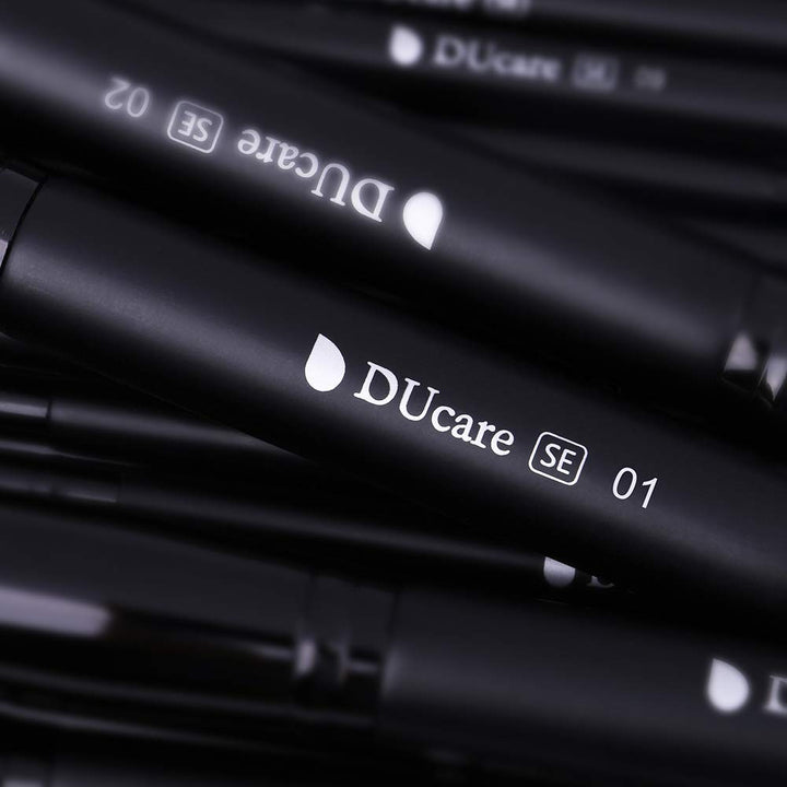 DUcare Juego de brochas de maquillaje profesional, 27 piezas, juego...