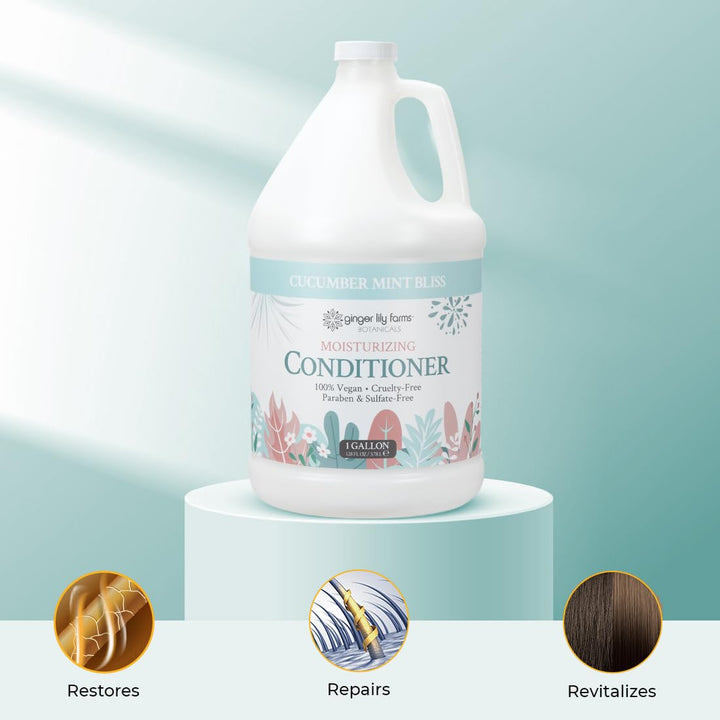 Ginger Lily Farms Botanicals - Acondicionador hidratante para cabel...