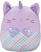 Squishmallows Peluche Kellytoy oficial de 16 pulgadas, Anya The Caticorn Mermaid, animal de peluche relleno ultrasuave juguete (exclusivo de Amazon)