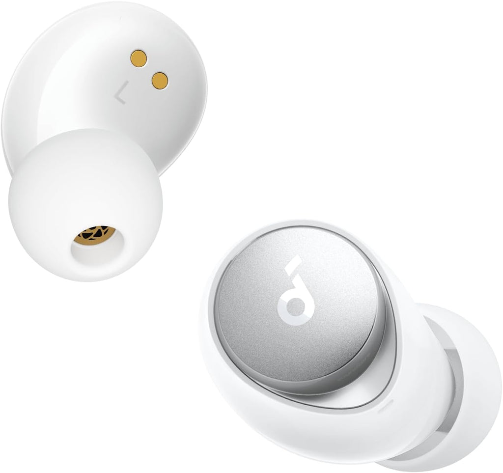 Soundcore by Anker Space A40 Auriculares adaptativos con cancelación activa, Blanco