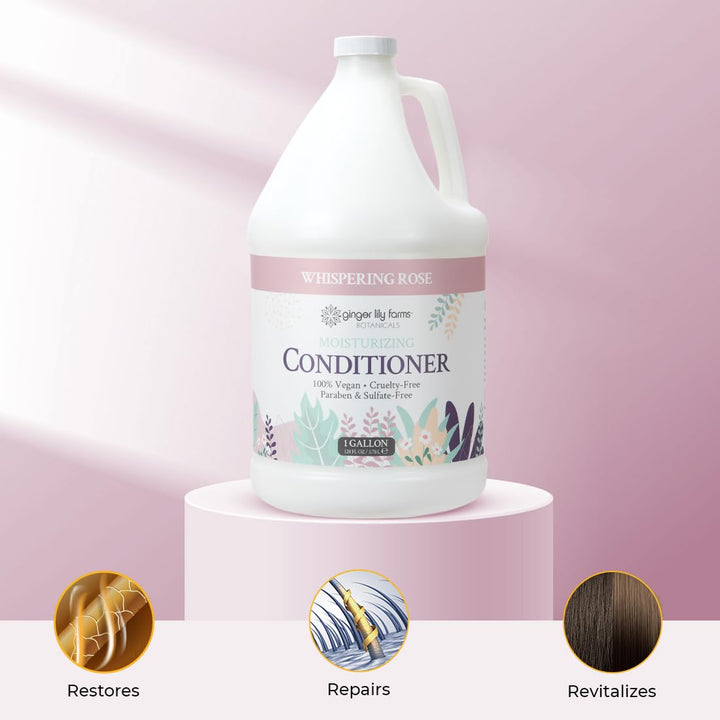 Ginger Lily Farms Botanicals - Acondicionador hidratante para cabel...