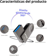 Lexar Unidad flash USB tipo C E32C de 128 GB, USB-A y USB-C 3.2 Gen...