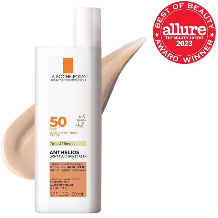 La Roche-Posay Anthelios Sunscreen SPF 40, Ultra-Light Fluid Broad...