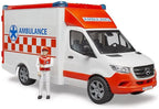 Bruder 02676 MB Sprinter Ambulancia con controlador y