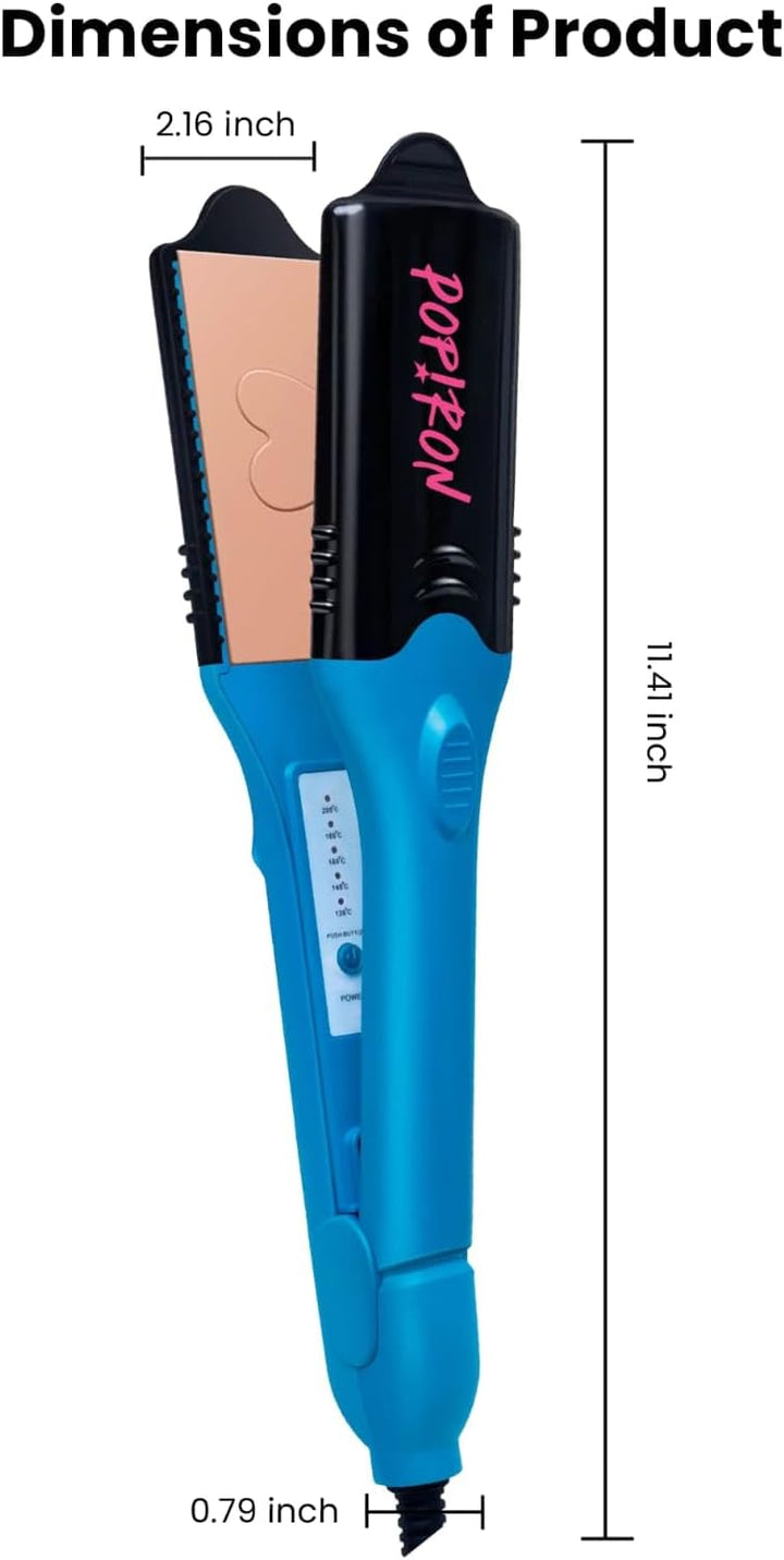 PopIron - Plancha para el cabello y la primera plancha de impresión...