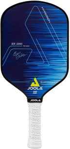 JOOLA Ben Johns Hyperion Pickleball Paddle - Superficie de Carbón Raw Select o Superficie de Abrasión de Carbón para Mayor Potencia y Efecto - Mango con Empuñadura Alargada - Raqueta de Pickleball de Fibra de Carbono - Aprobada por USA Pickleball