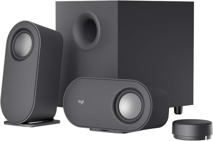 Logitech Altavoces Bluetooth Z407 para computadora con subwoofer y...