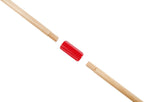 Hape - Juguete galardonado de mariposa de madera para empujar y tirar para niños, Medidas: L: 16 cm, An: 14.7 cm, Al: 56.4 cm, Color: Rojo
