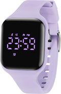 Relojes para niños y niñas, reloj deportivo digital con contador de pasos, podómetro, alarma de vibración, sin aplicación, impermeable, rastreador de fitness, reloj para niños, niñas, adolescentes