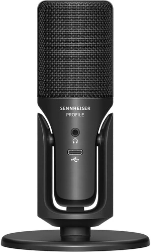 Sennheiser Profile USB micrófono condensador con soporte de escrito...