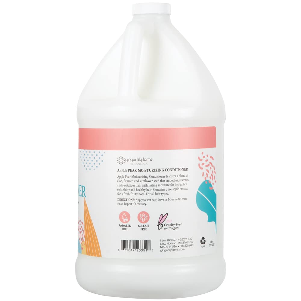 Ginger Lily Farms Botanicals - Acondicionador hidratante para cabel...