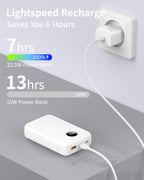 OKZU Batería de chaleco calefactable más ligero de 5 V 2 A USB, 20000 mAh