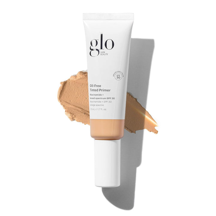 Glo Skin Beauty Primer teñido sin aceite SPF 30 - Maquillaje minera...