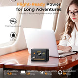 powkey Banco de energía portátil de 146 Wh y cargador portátil port...