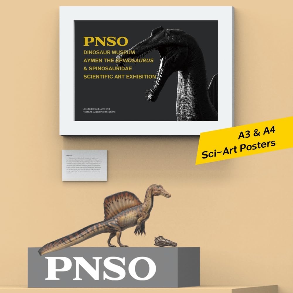 Serie de Museos de Dinosaurios de la PNSO: Aymen el Spinosaurus