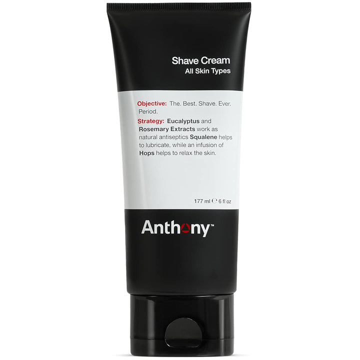 Anthony Crema de afeitar para hombre para pieles sensibles: extract...