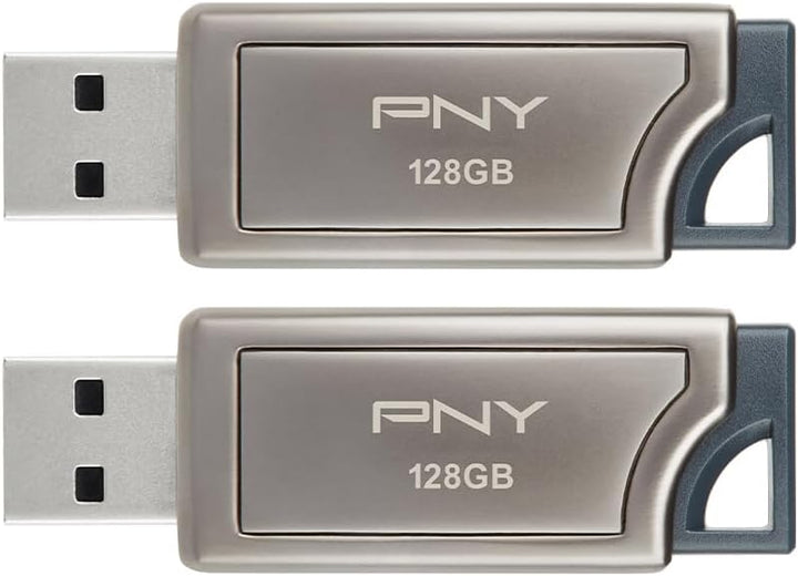 PNY PRO Elite - Unidad flash USB 3.1 de 128 GB, diseño de metal pre...