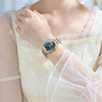 OLEVS Relojes para Mujer de Vestir Lujo Acero Inoxidable a Prueba de Agua Reloj de Muñeca