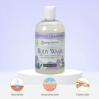 Ginger Lily Farms Botanicals - Jabón corporal nutritivo, 100% vegan...