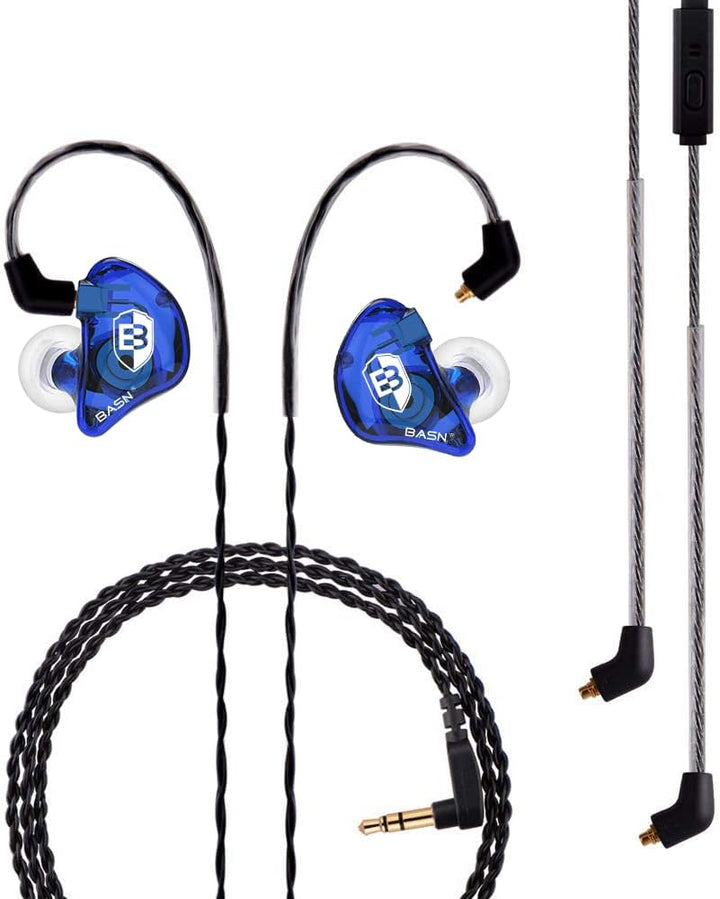 BASN auriculares intrauditivos para músicos, audiófilos y baterista...