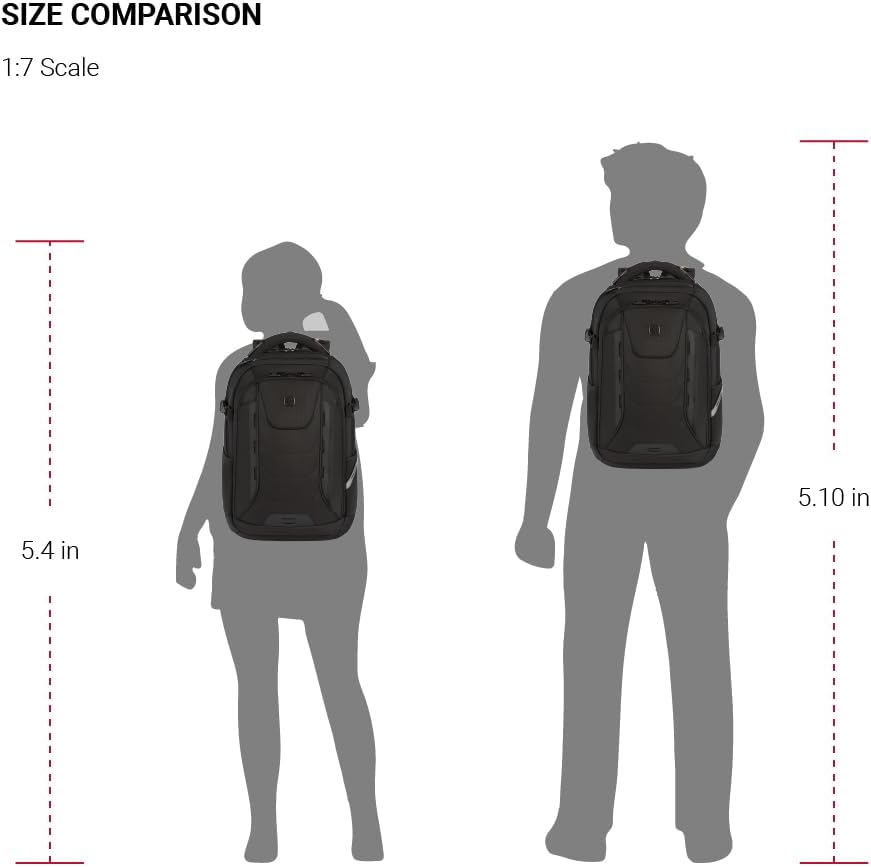 SwissGear 5358 USB ScanSmart \u2013 Mochila para portátil de 16\u20...