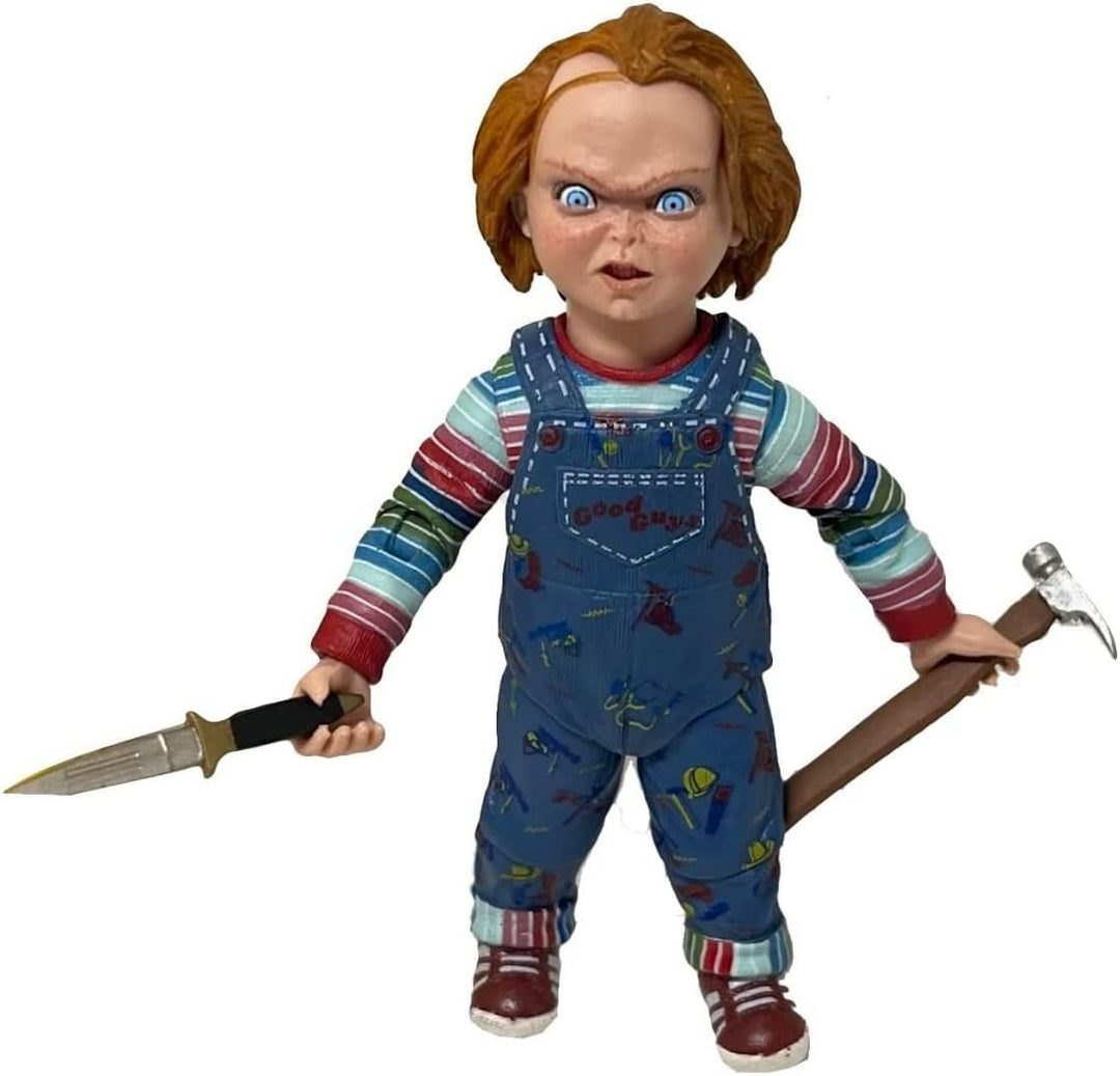 Figura de acción de Chucky en escala, 4 pulgadas, marca NECA
