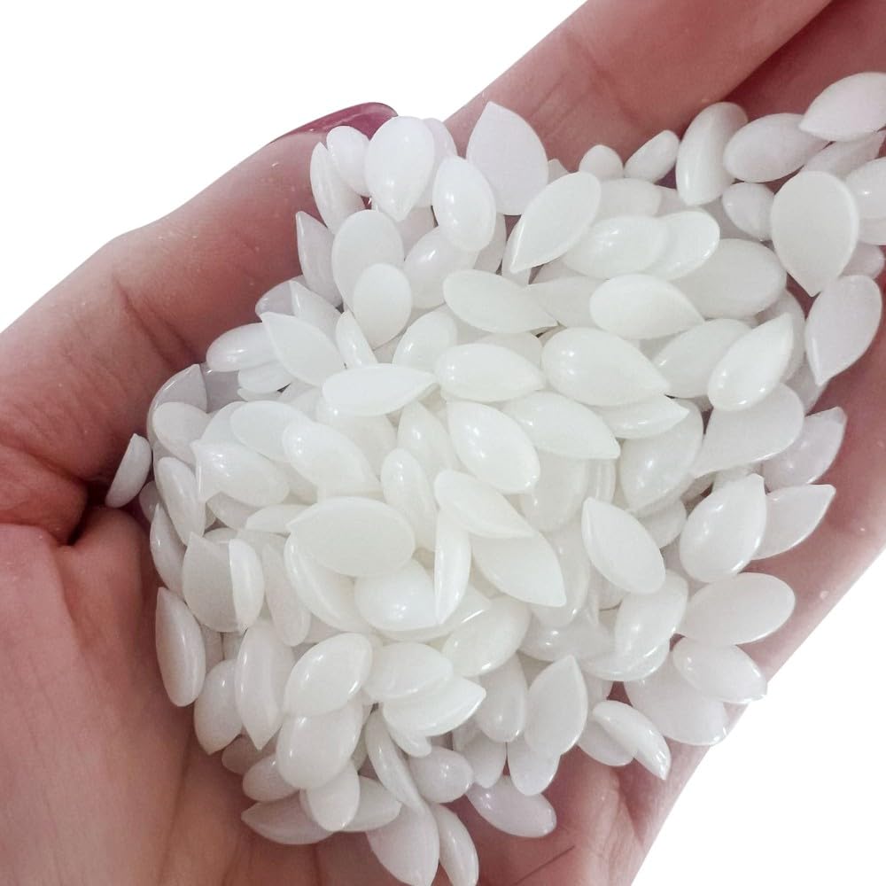 Waxness Perlas de cera dura termocrómica de fresa blanca, 2.2 lb (1...