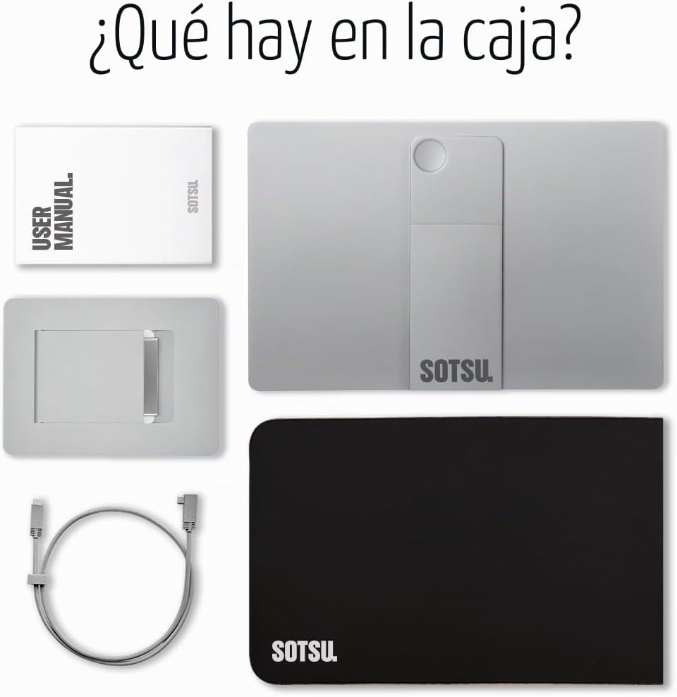 SOTSU FlipAction Pro - Monitor portátil Gen2 de 16 pulgadas, súper...