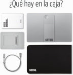SOTSU FlipAction Pro - Monitor portátil Gen2 de 16 pulgadas, súper...