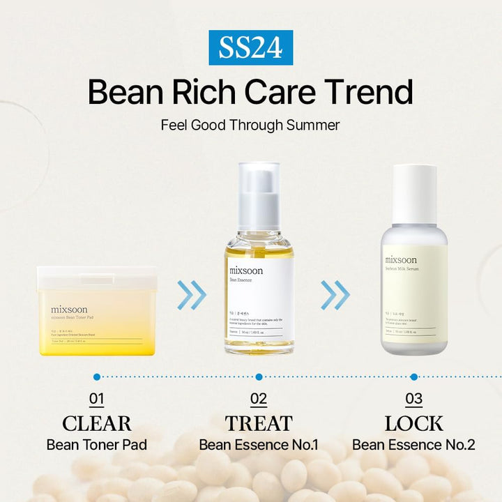 mixsoon Esencia de Frijol - Exfoliante, Hidratante, Extracto de Fri...