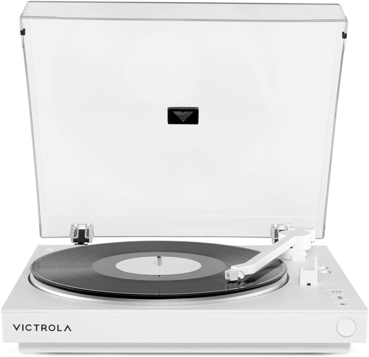 Victrola Automático - Tocadiscos Bluetooth Inalámbricos - Blanco