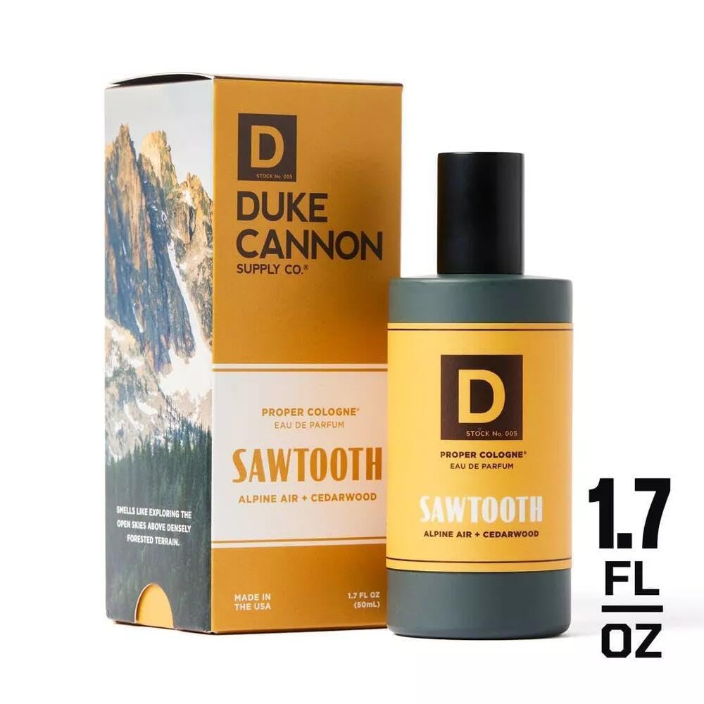 Duke Cannon Proper Cologne Sawtooth | Perfume para hombre Eau de Pa...