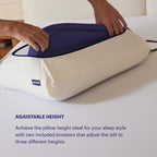 Purple Almohada - Rejilla GelFlex, soporte ergonómico de enfriamiento para